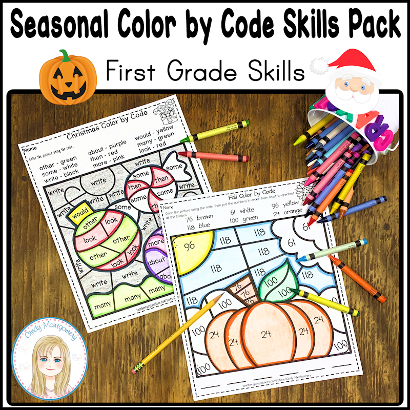 Color by Code Skills Pack | Every Day Is The Weekend